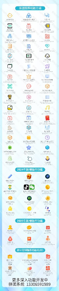 第五代拼团裂变程序功能介绍 教培拼团